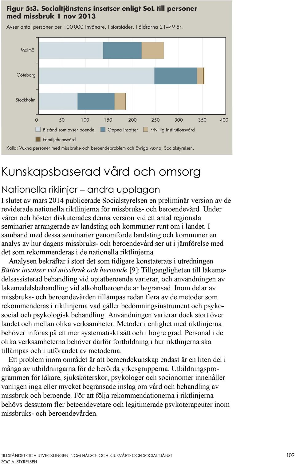 och övriga vuxna, Socialstyrelsen.