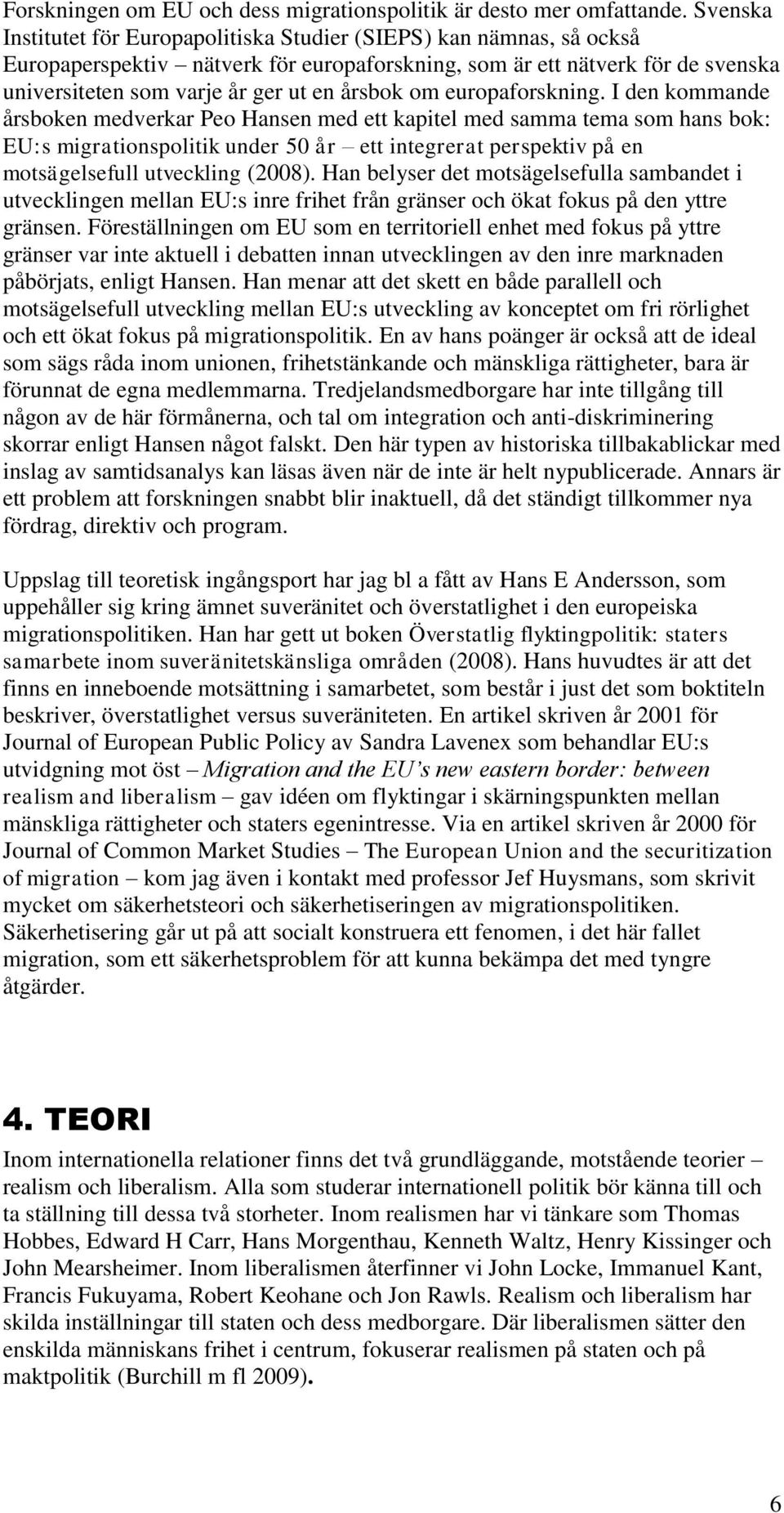 om europaforskning.