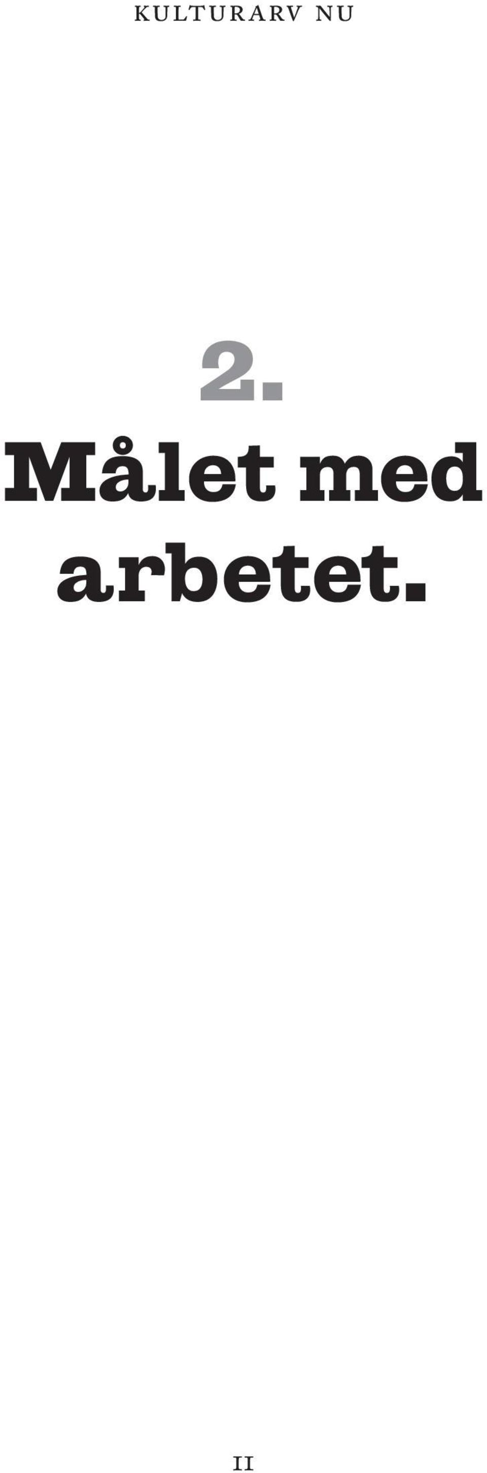 arbetet.