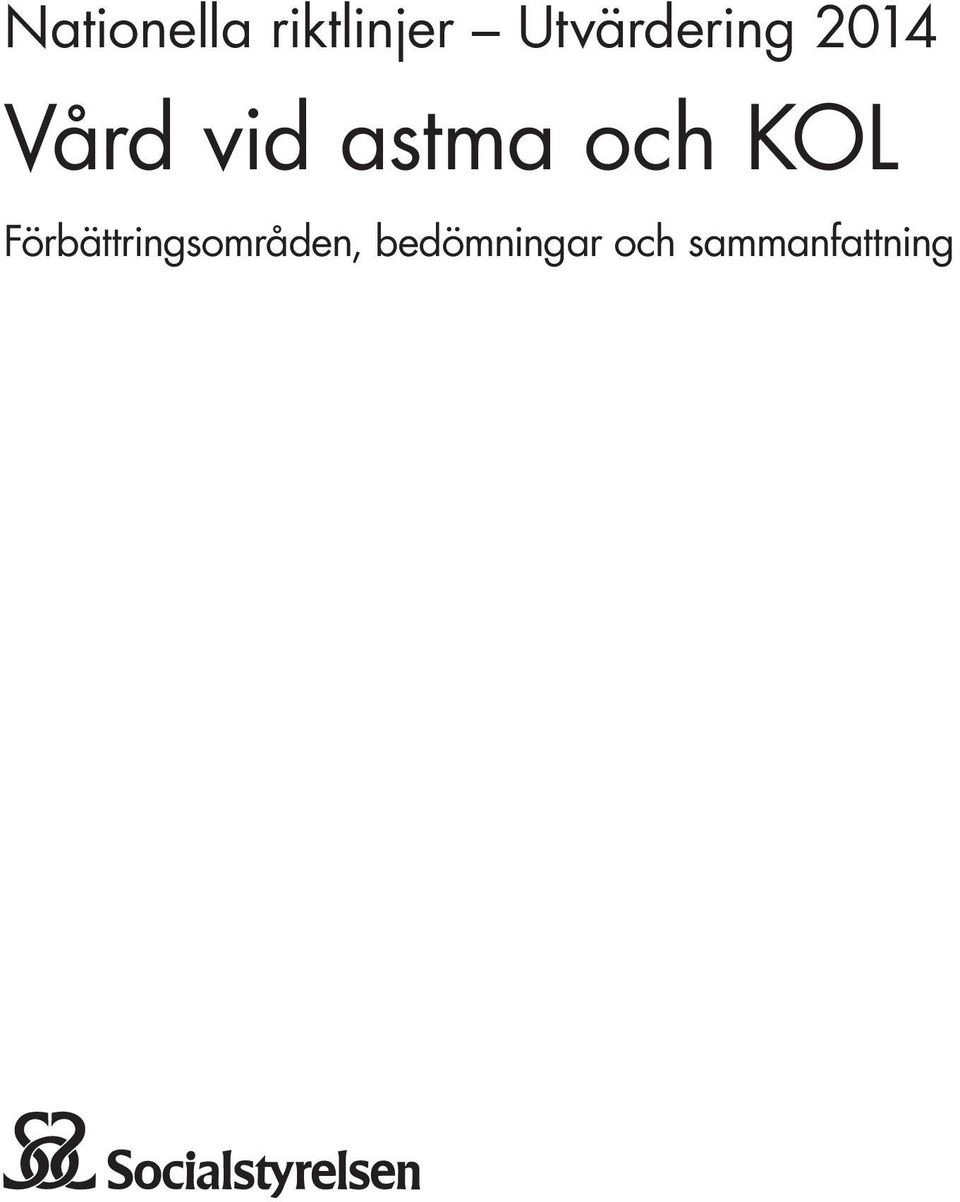 astma och KOL