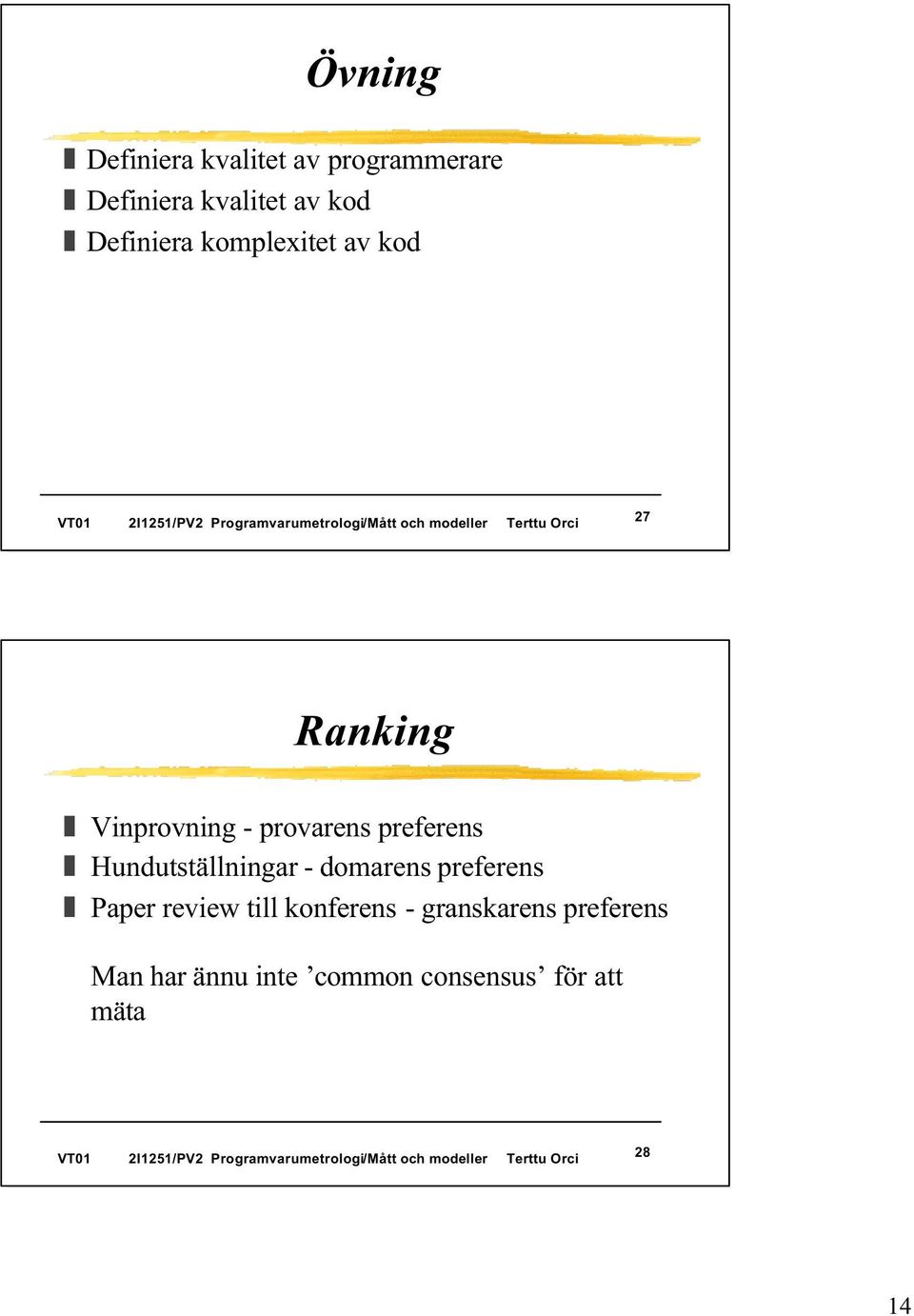 preferens Hundutställningar - domarens preferens Paper review till