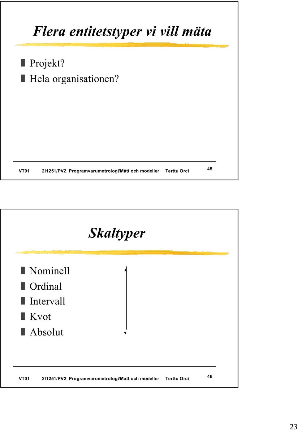 Hela organisationen?