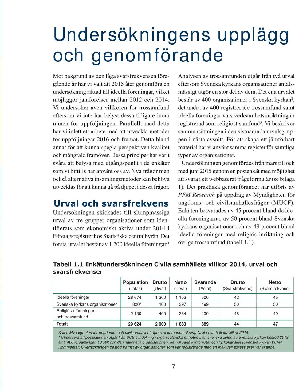 Parallellt med detta har vi inlett ett arbete med att utveckla metoder för uppföljningar 2016 och framåt. Detta bland annat för att kunna spegla perspektiven kvalitet och mångfald framöver.