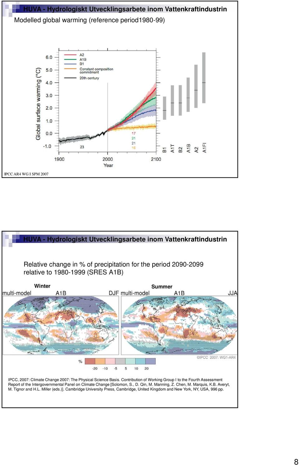 Contribution of Working Group I to the Fourth Assessment Report of the Intergovernmental Panel on Climate Change [Solomon, S., D. Qin, M.