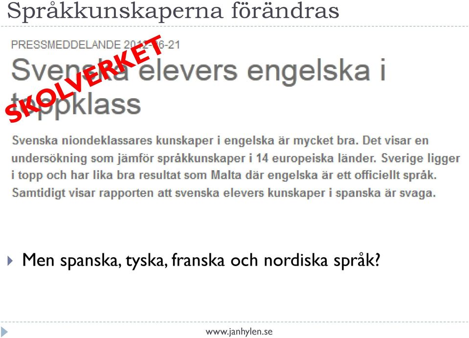 spanska, tyska,