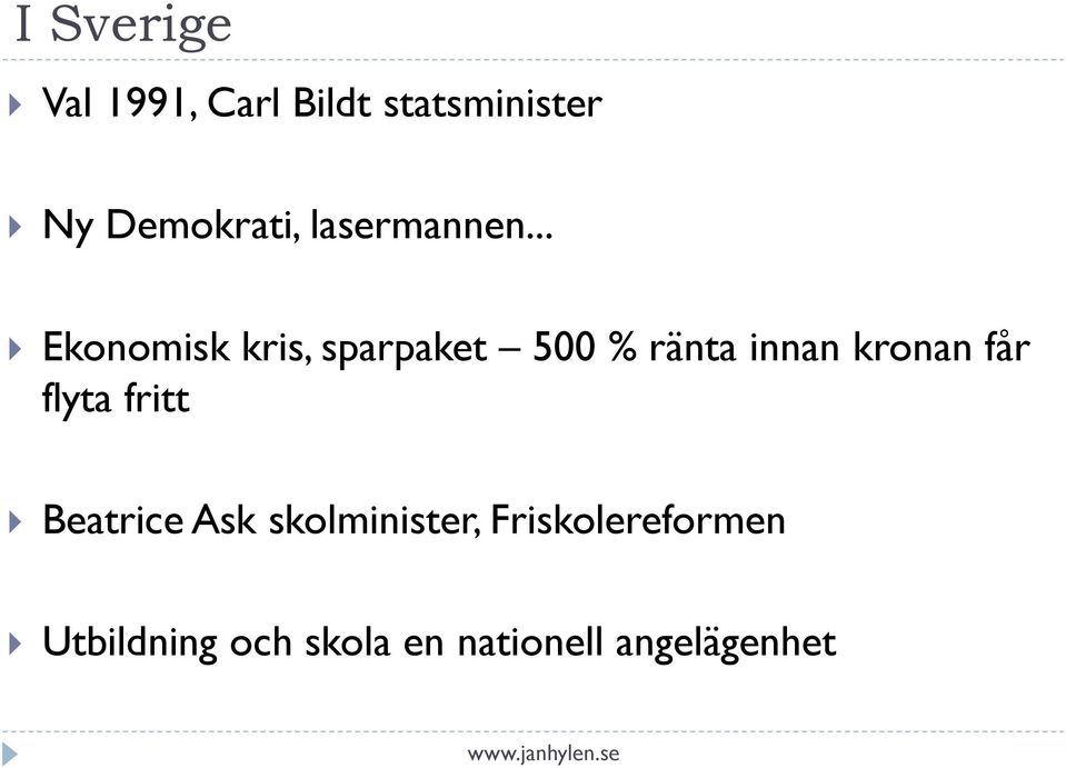 .. Ekonomisk kris, sparpaket 500 % ränta innan kronan får