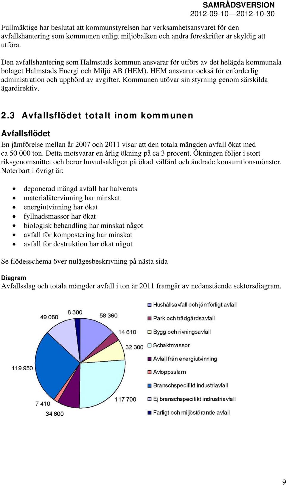 HEM ansvarar också för erforderlig administration och uppbörd av avgifter. Kommunen utövar sin styrning genom särskilda ägardirektiv. 2.