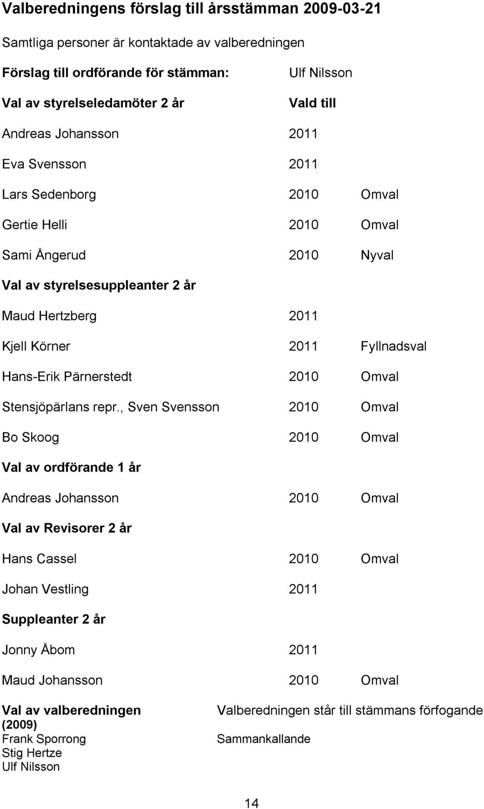 Pärnerstedt 2010 Omval Stensjöpärlans repr.