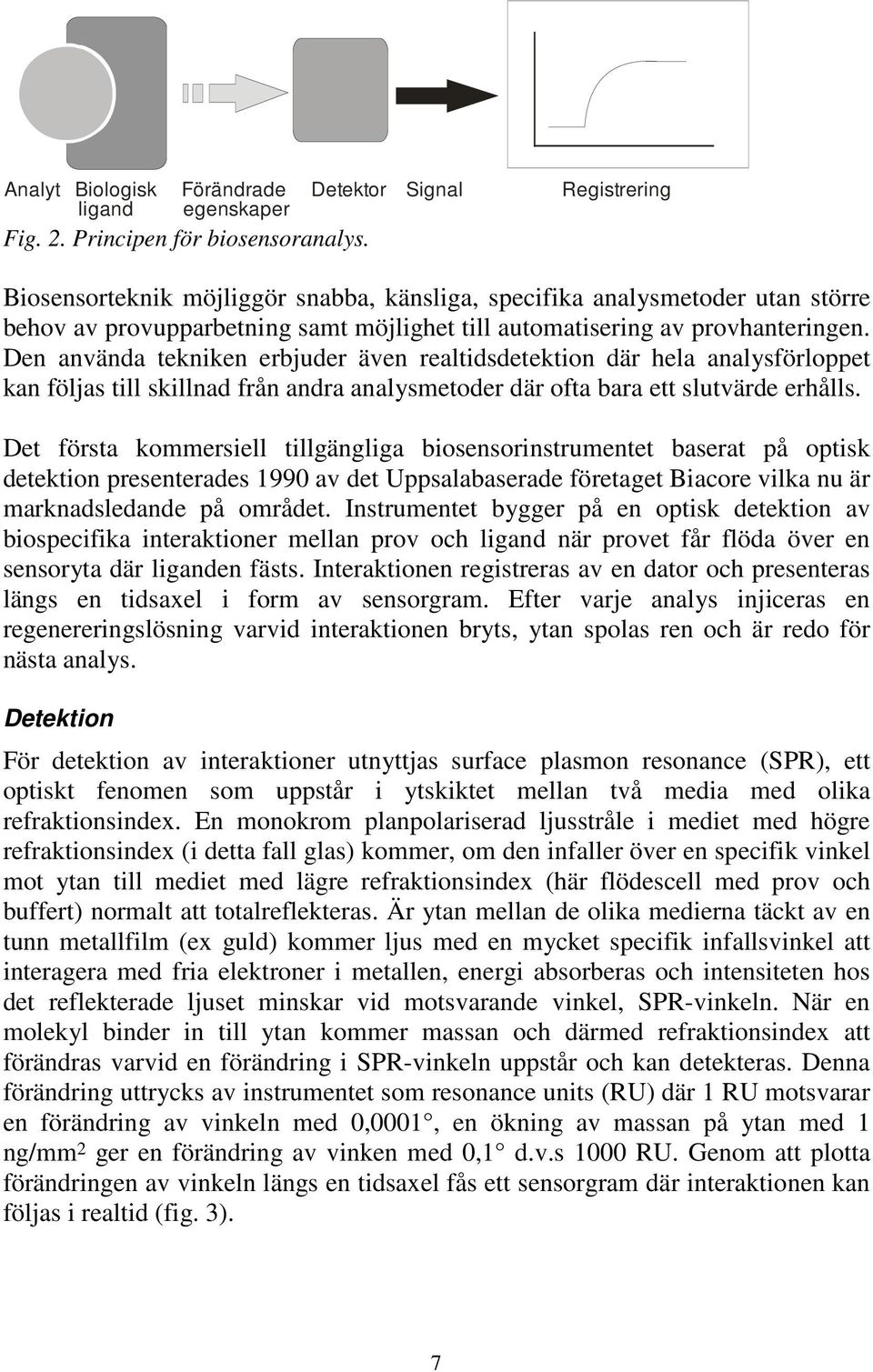 Den använda tekniken erbjuder även realtidsdetektion där hela analysförloppet kan följas till skillnad från andra analysmetoder där ofta bara ett slutvärde erhålls.