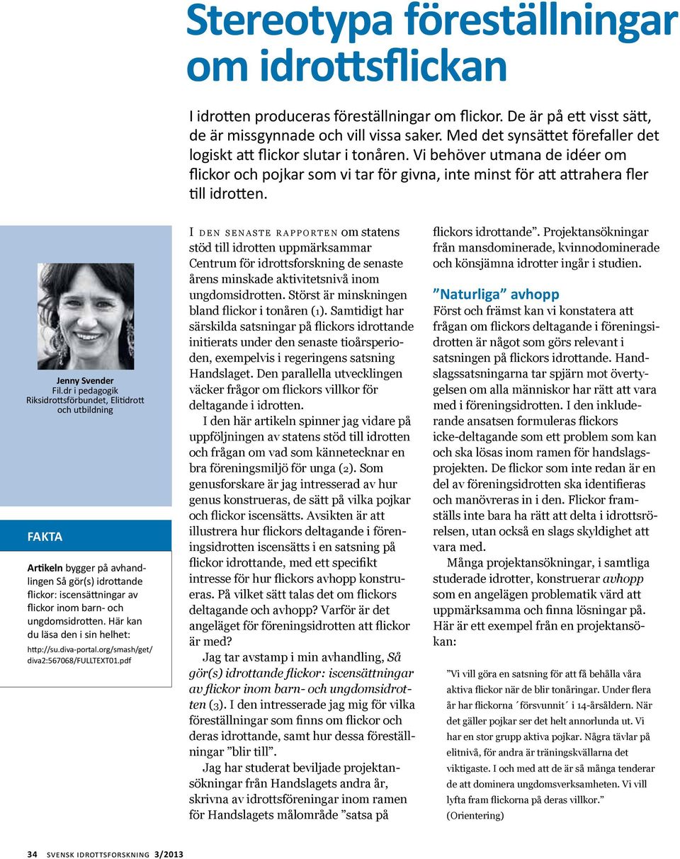 Jenny Svender Fil.