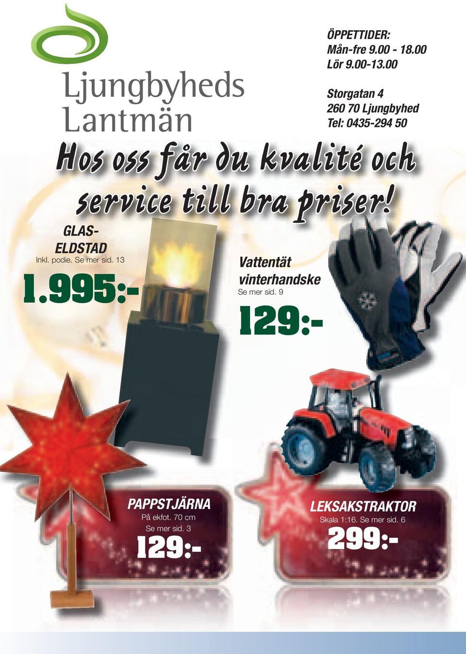 00 Lör 9.00-13.