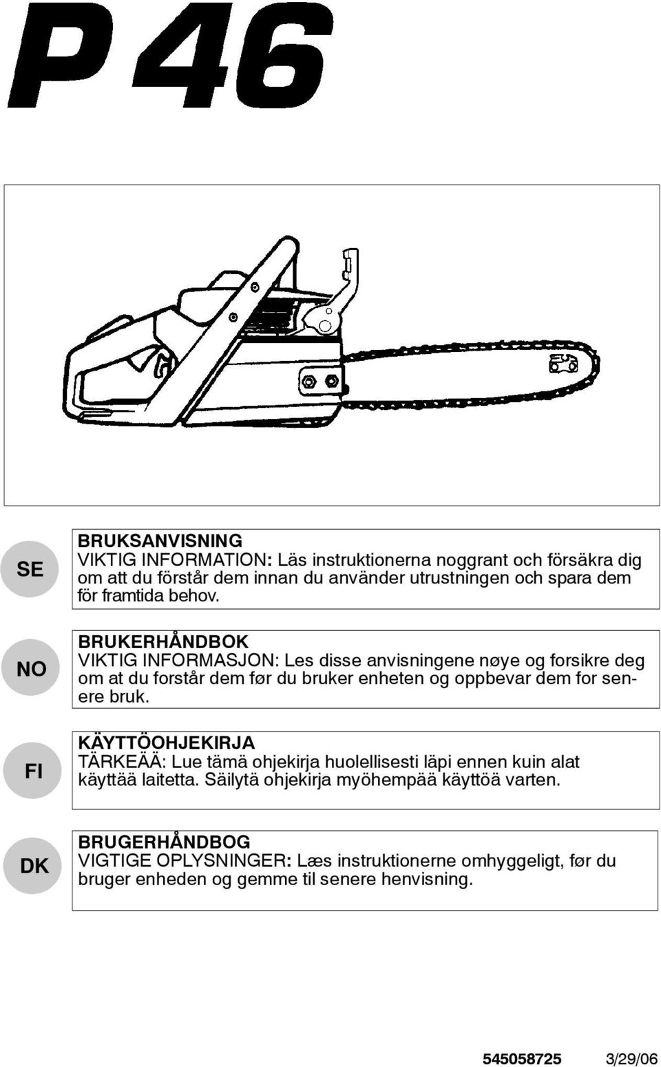 BRUKERHÅNDBOK VIKTIG INFORMASJON: Les disse anvisningene nøye og forsikre deg om at du forstår dem før du bruker enheten og oppbevar dem for senere bruk.