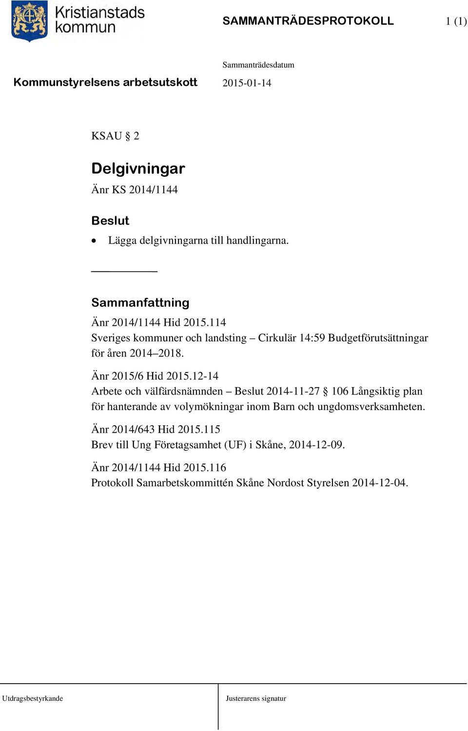 Änr 2015/6 Hid 2015.