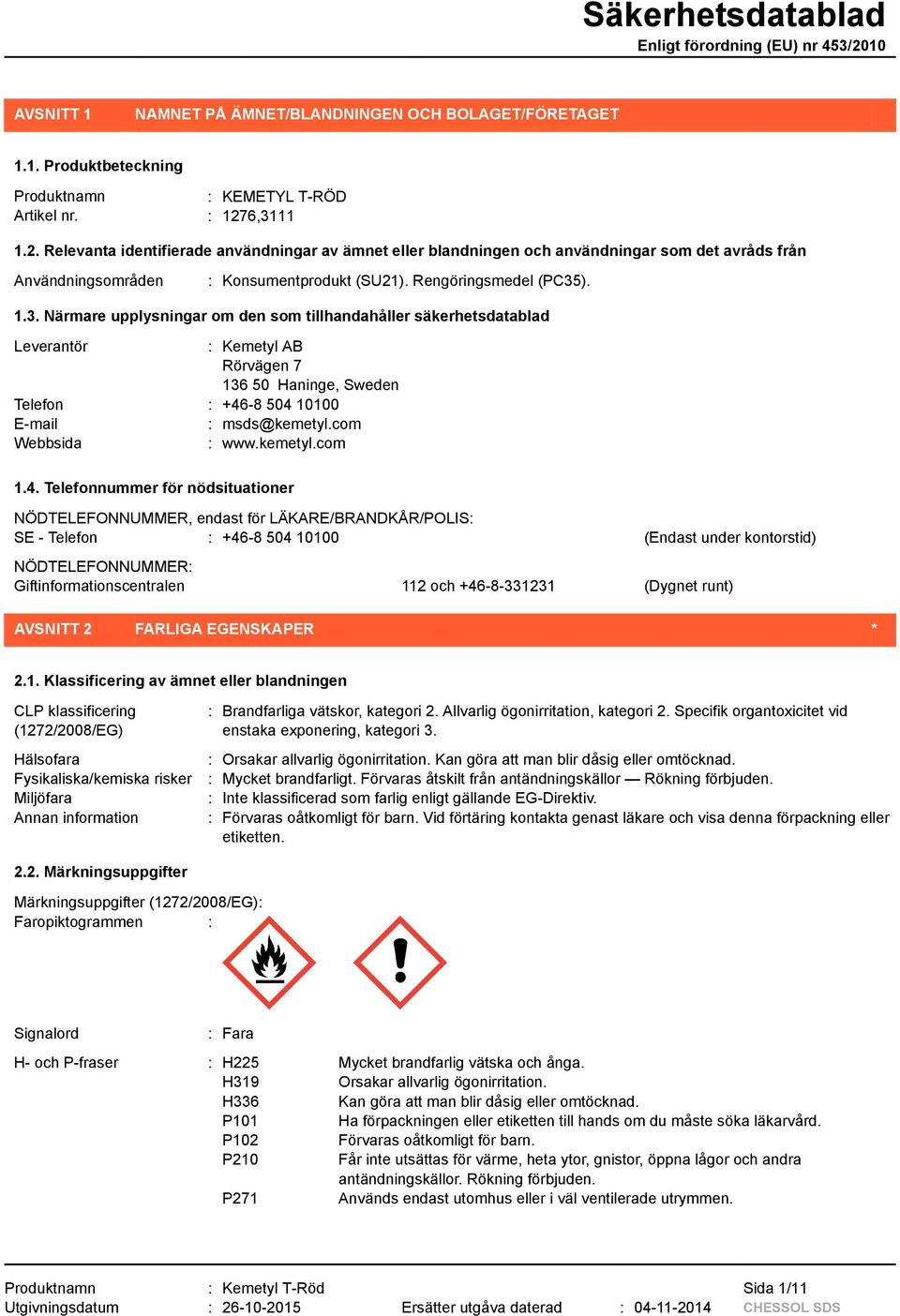 com Webbsida : www.kemetyl.com 1.4.