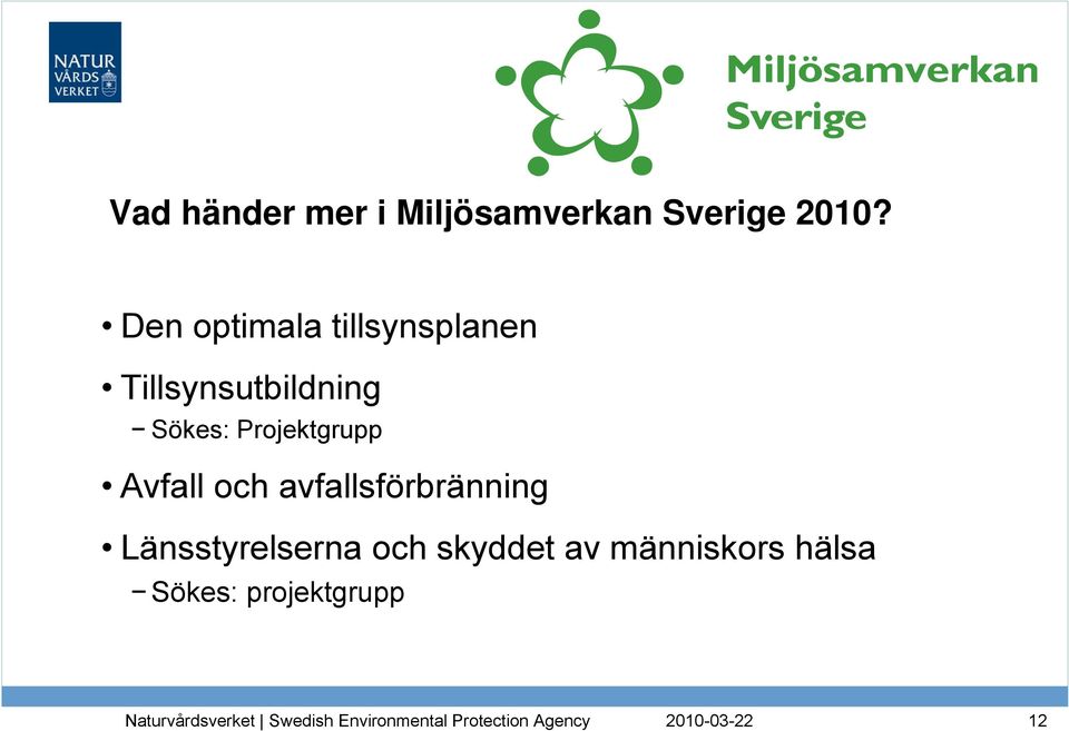 Projektgrupp Avfall och avfallsförbränning