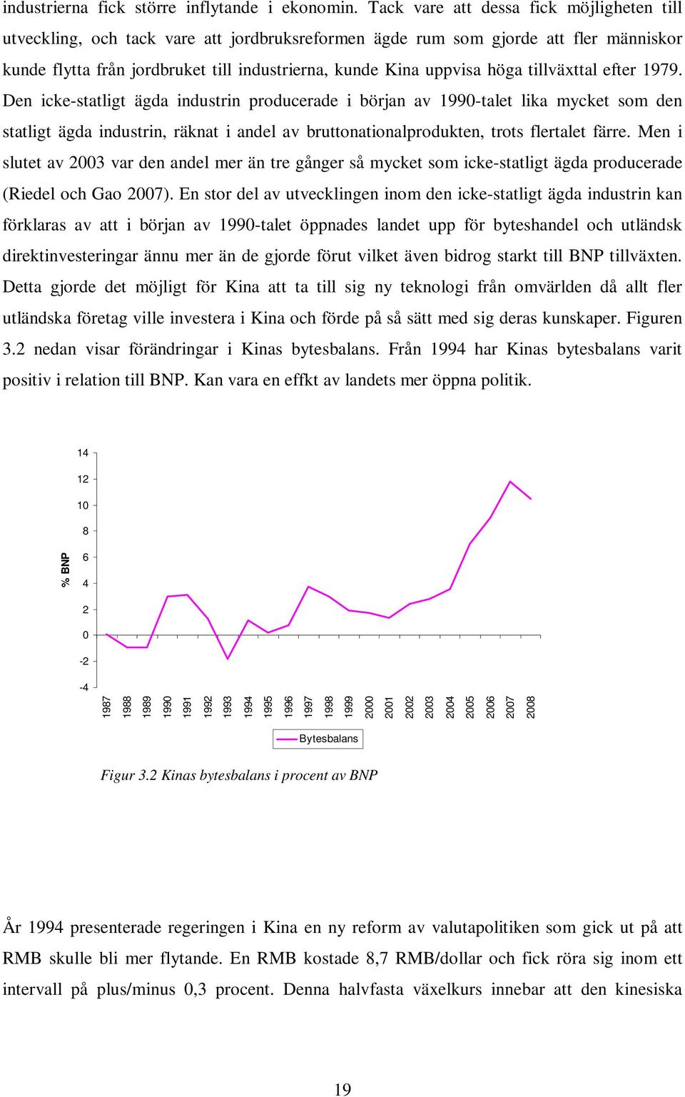 höga tillväxttal efter 1979.