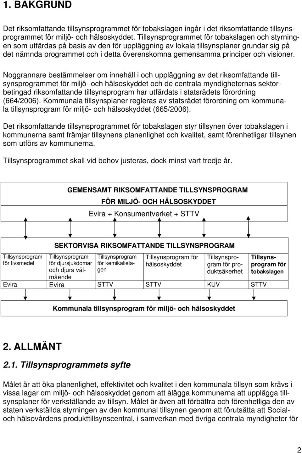 principer och visioner.