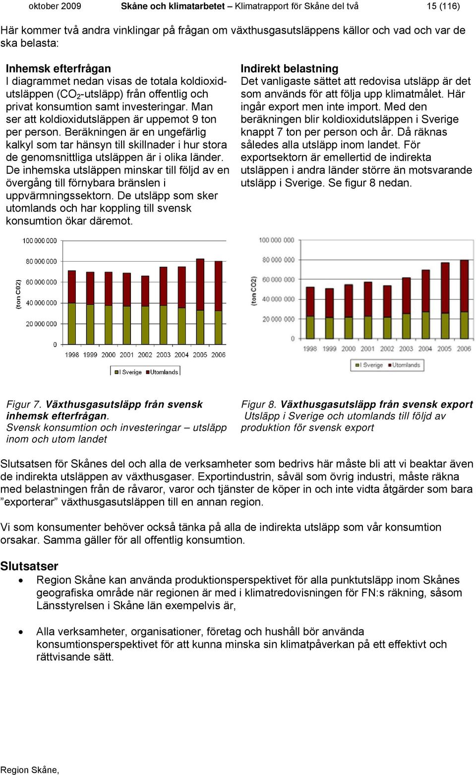 Beräkningen är en ungefärlig kalkyl som tar hänsyn till skillnader i hur stora de genomsnittliga utsläppen är i olika länder.