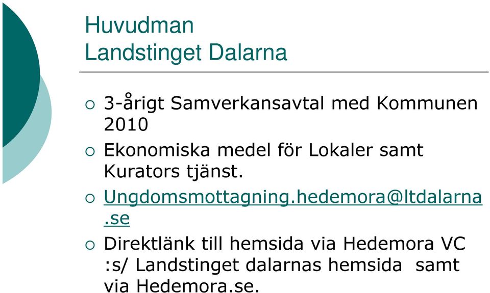 Ungdomsmottagning.hedemora@ltdalarna.