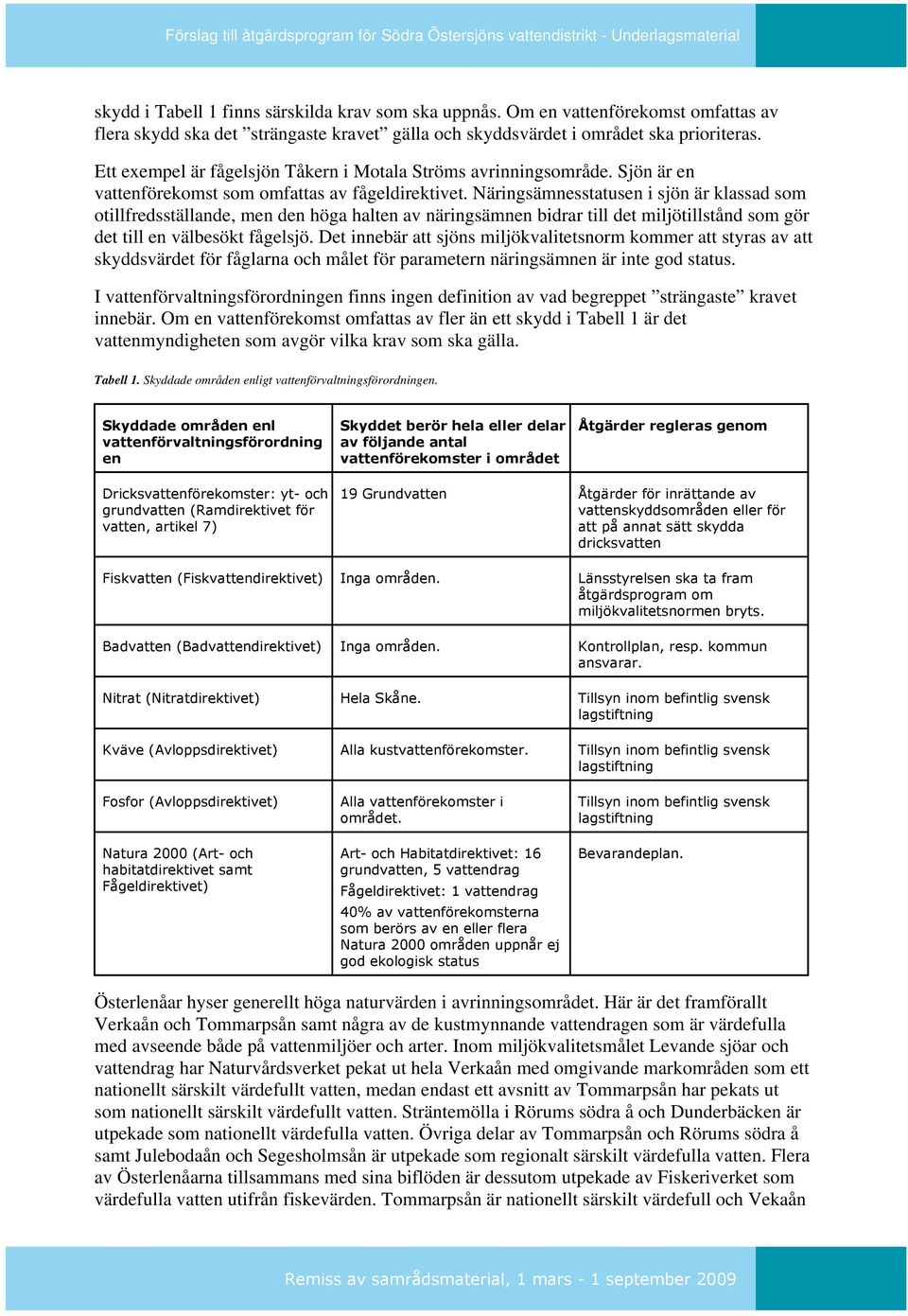 Näringsämnesstatusen i sjön är klassad som otillfredsställande, men den höga halten av näringsämnen bidrar till det miljötillstånd som gör det till en välbesökt fågelsjö.