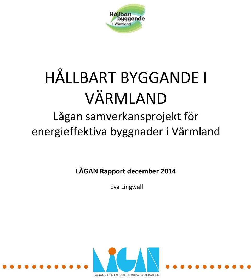 energieffektiva byggnader i