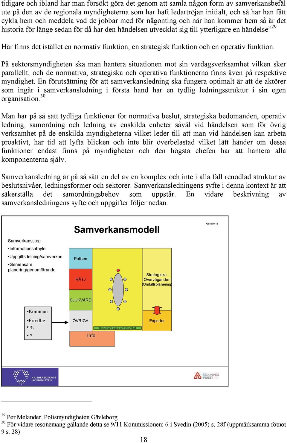 normativ funktion, en strategisk funktion och en operativ funktion.