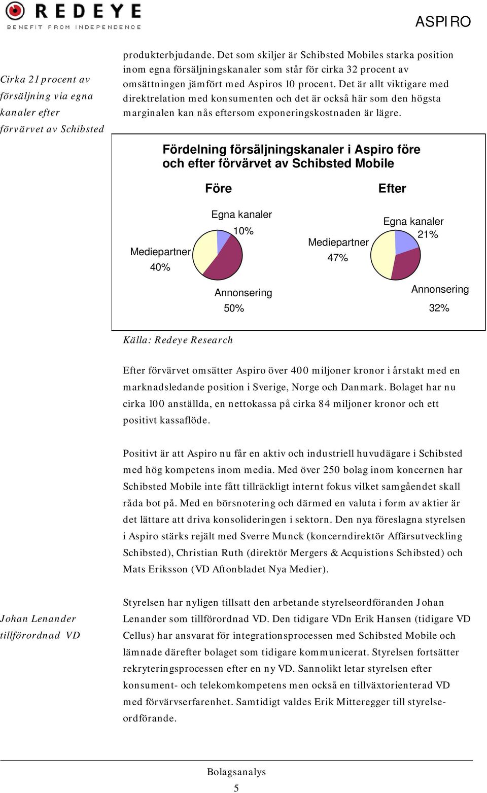 Det är allt viktigare med direktrelation med konsumenten och det är också här som den högsta marginalen kan nås eftersom exponeringskostnaden är lägre.