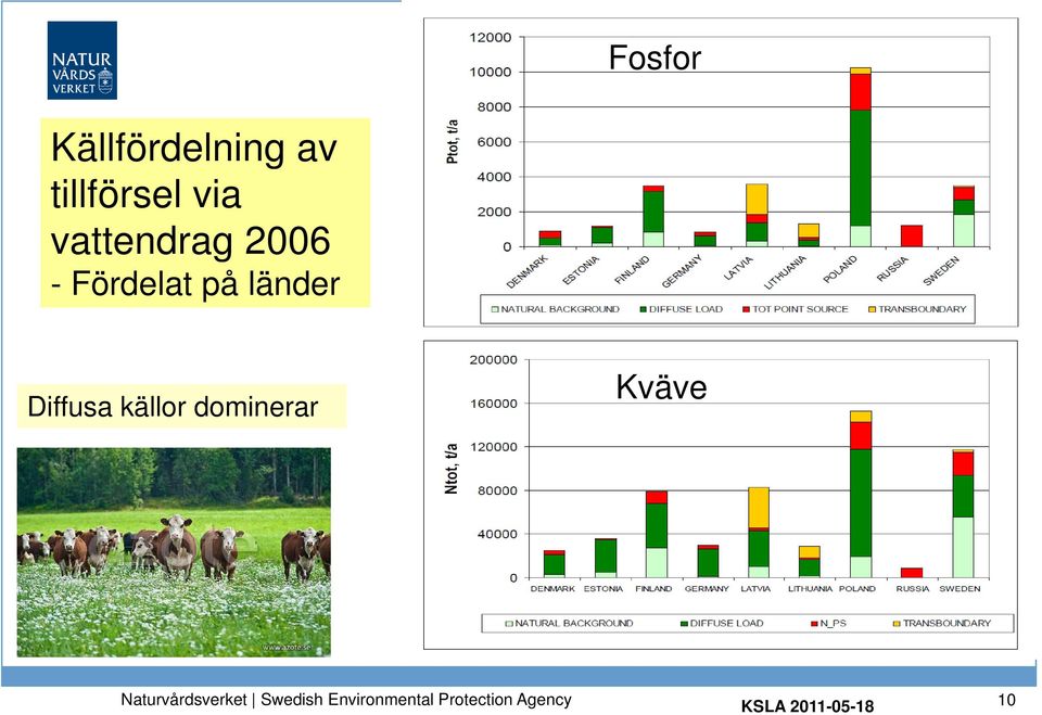 källor dominerar Kväve Naturvårdsverket