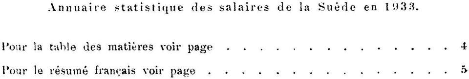 Pour la table des matières voir