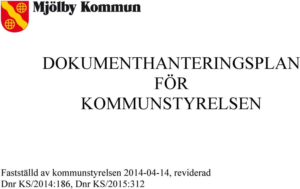 kommunstyrelsen 20140414,