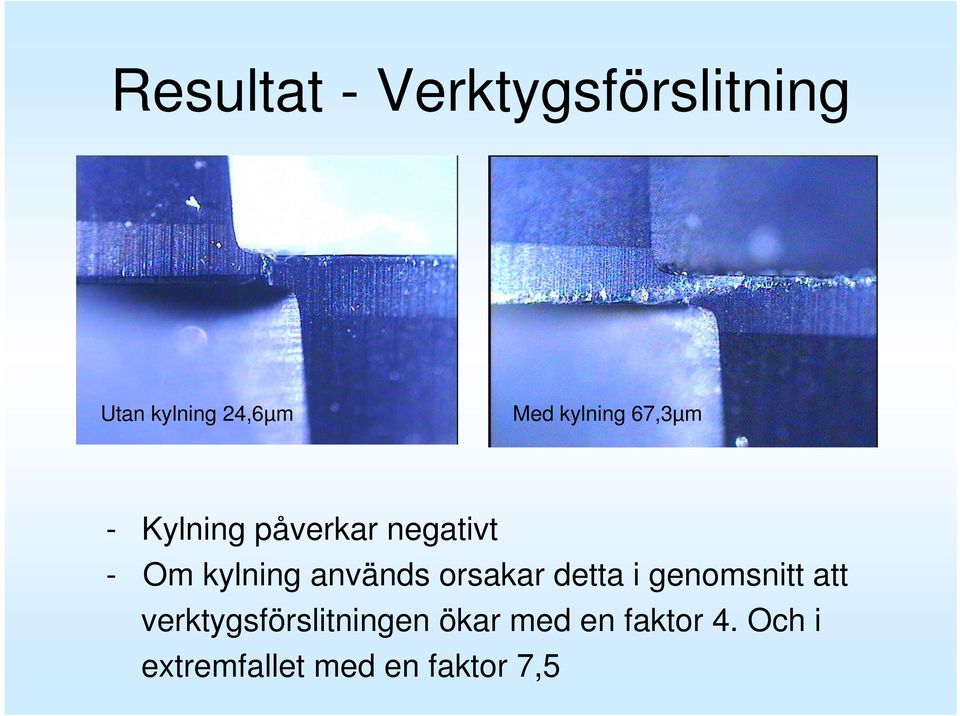 används orsakar detta i genomsnitt att