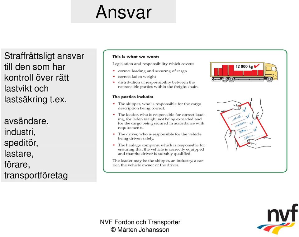 lastsäkring t.ex.