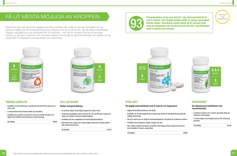 dig själv. Vitaminer och mineraler hjälper till att stödja en god allmänhälsa och vitalitet och är essentiella för kroppens normala tillväxt och utveckling.