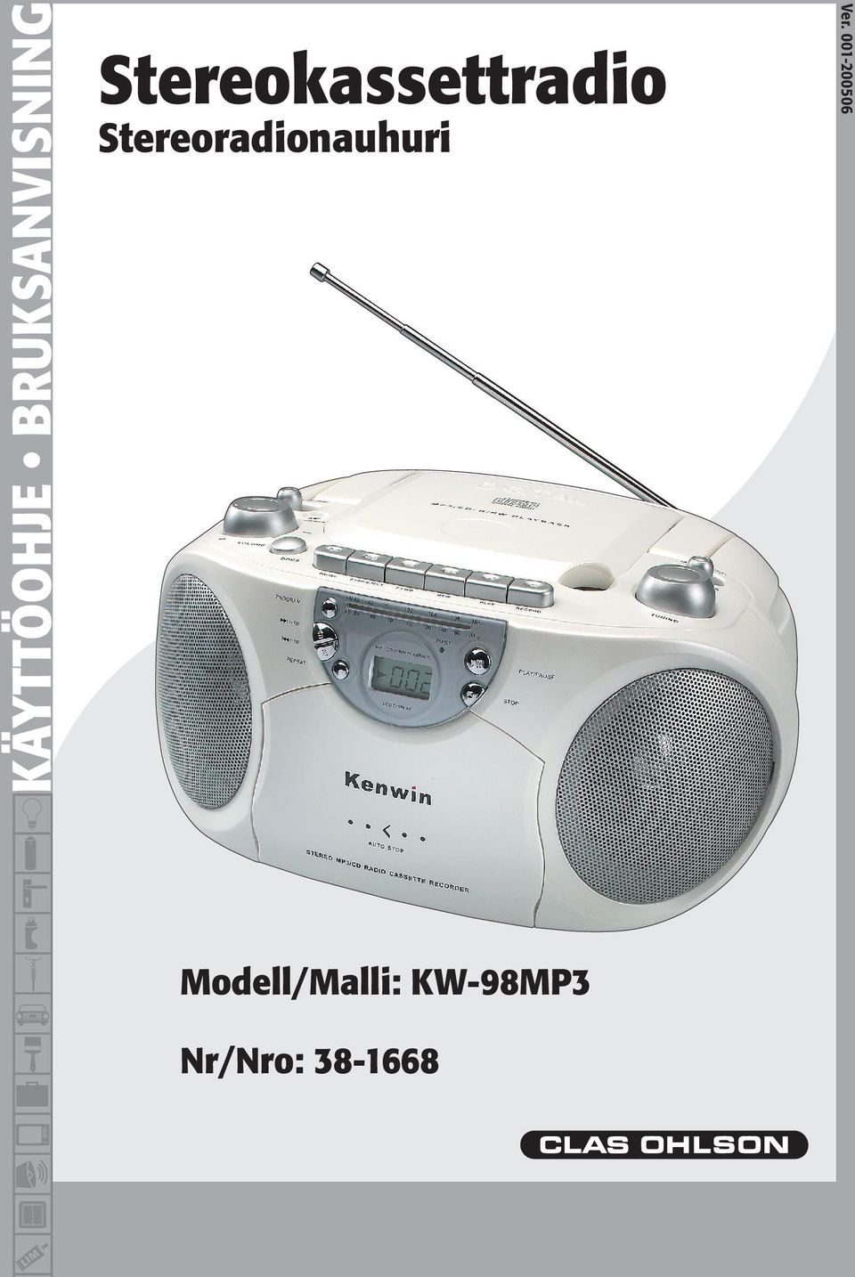 Modell/Malli: KW-98MP3