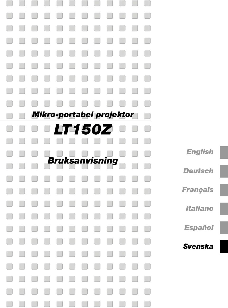 Bruksanvisning English