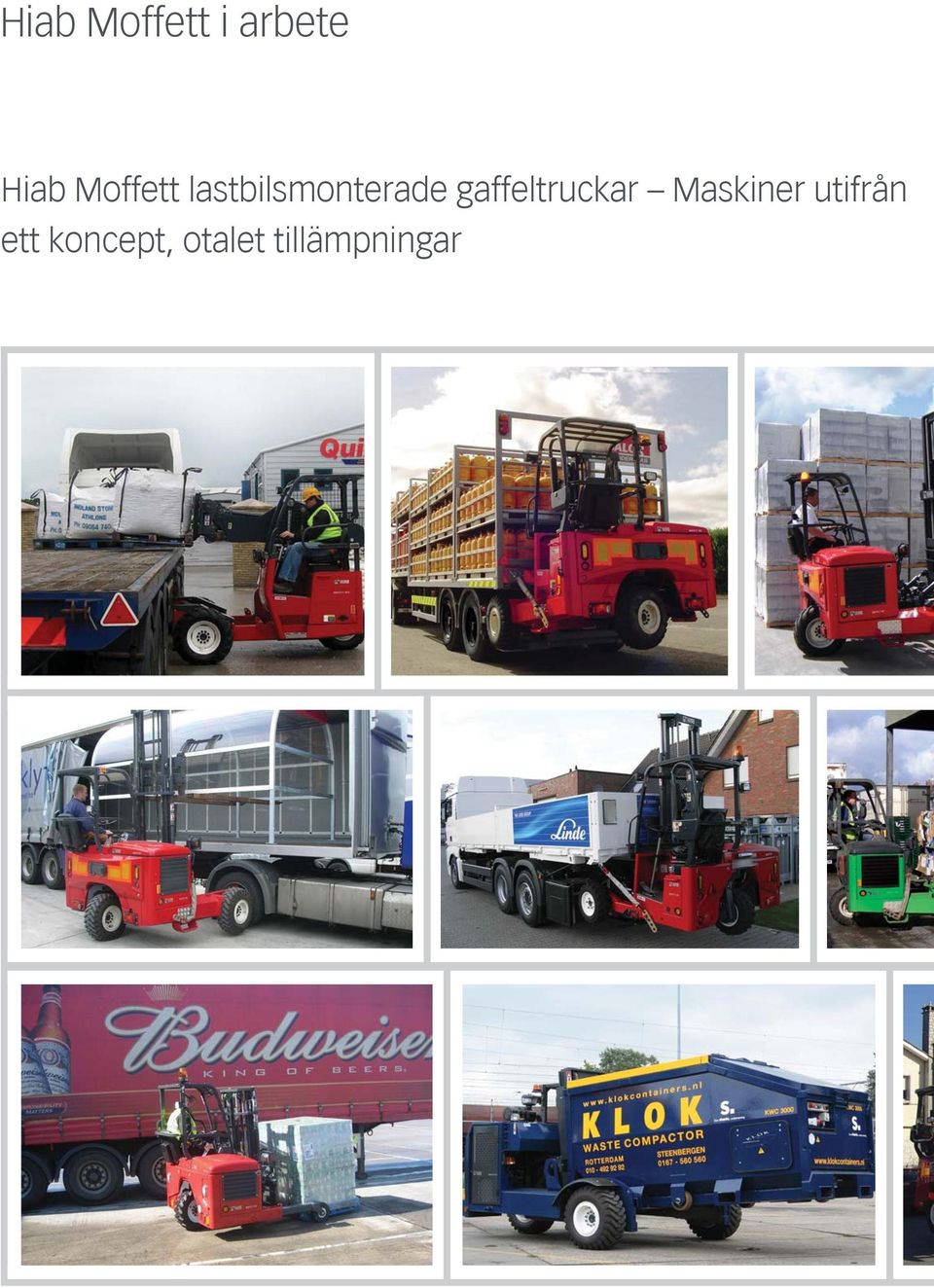 gaffeltruckar Maskiner