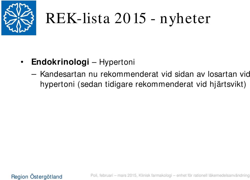 vid sidan av losartan vid hypertoni