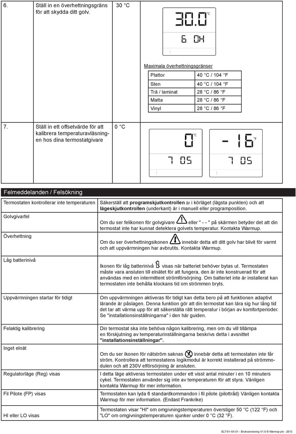 programskjutkontrollen är i körläget (lägsta punkten) och att lägeskjutkontrollen (underkant) är i manuell eller programposition.