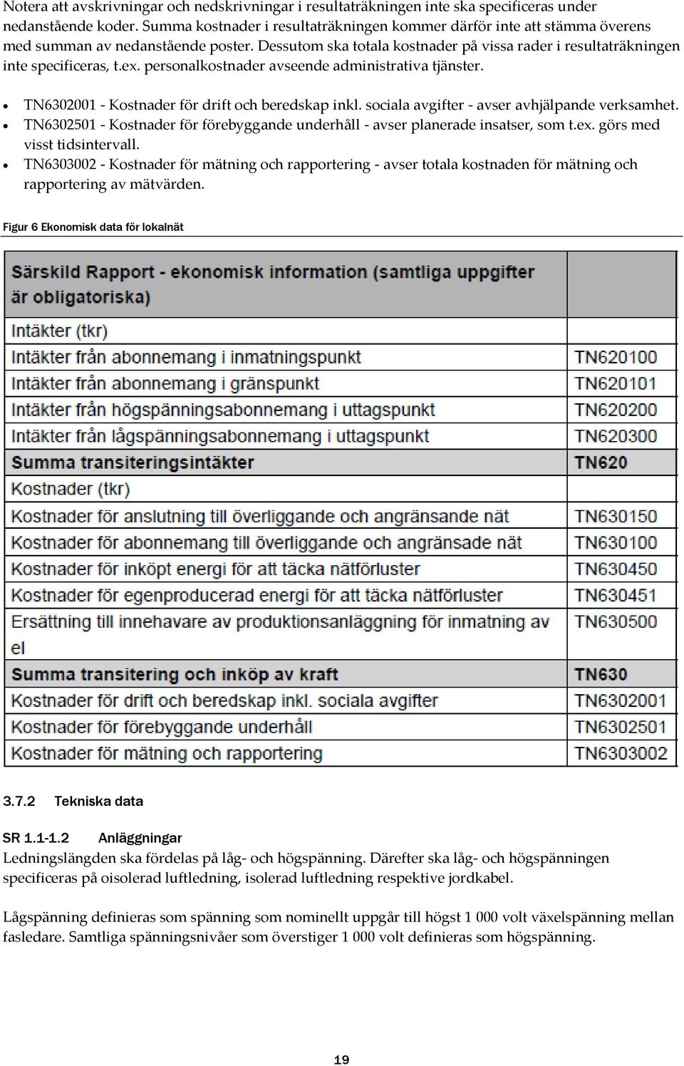 personalkostnader avseende administrativa tjänster. TN6302001 - Kostnader för drift och beredskap inkl. sociala avgifter - avser avhjälpande verksamhet.