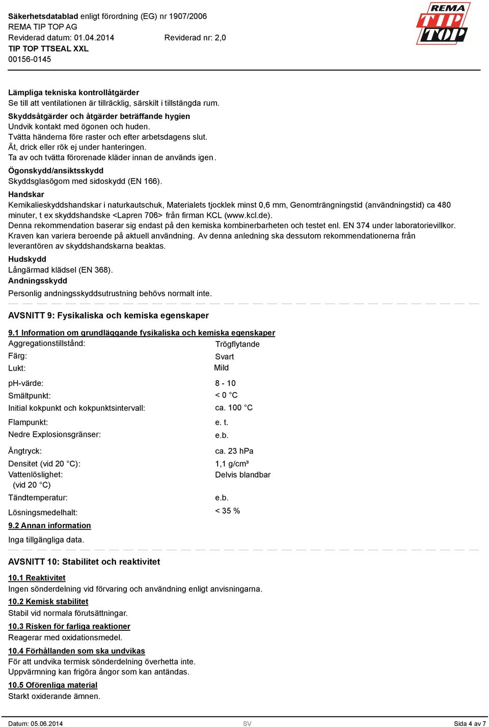 Ögonskydd/ansiktsskydd Skyddsglasögom med sidoskydd (EN 166).