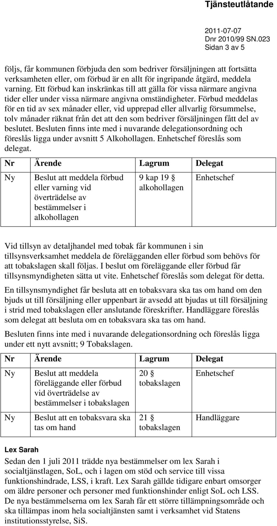 Förbud meddelas för en tid av sex månader eller, vid upprepad eller allvarlig försummelse, tolv månader räknat från det att den som bedriver försäljningen fått del av beslutet.