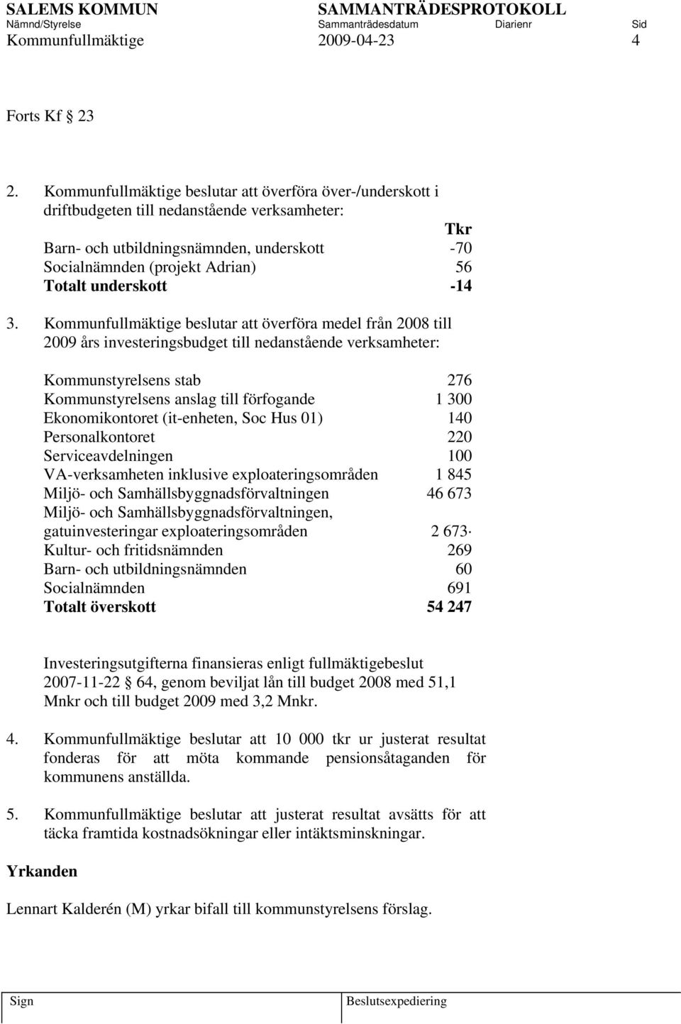 underskott -14 3.