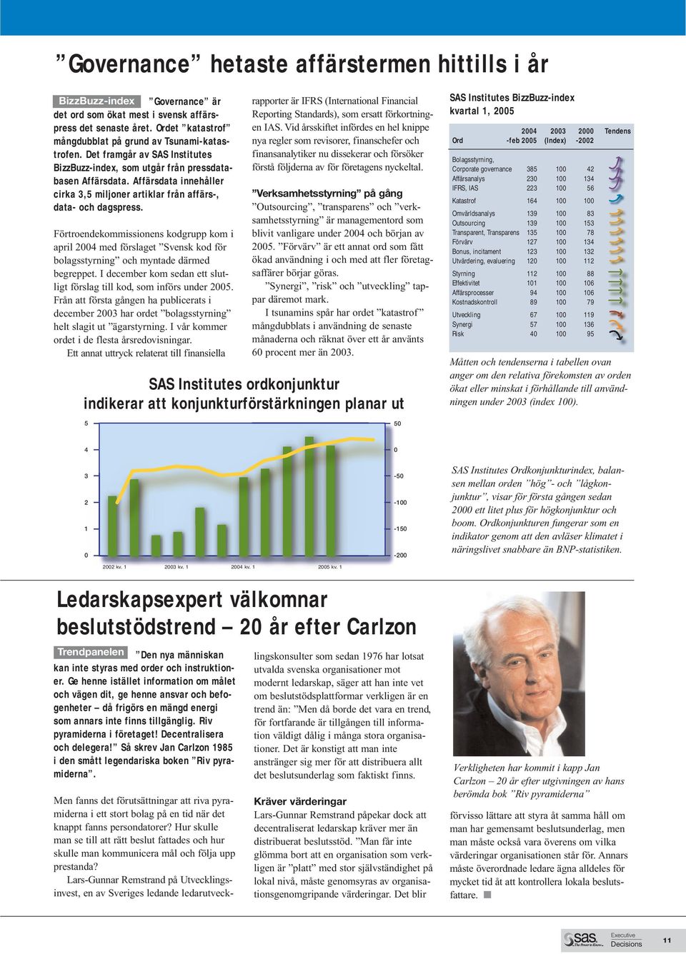 Förtroendekommissionens kodgrupp kom i april 2004 med förslaget Svensk kod för bolagsstyrning och myntade därmed begreppet. I december kom sedan ett slutligt förslag till kod, som införs under 2005.