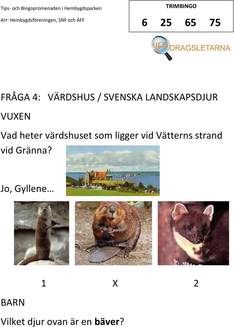 som ligger vid Vätterns strand vid Gränna?