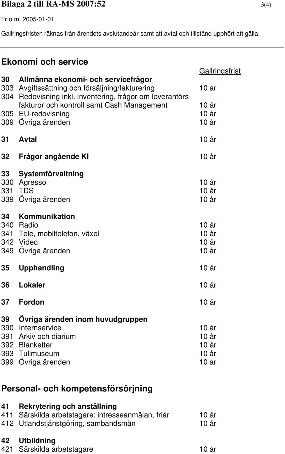 år 304 Redovisning inkl.