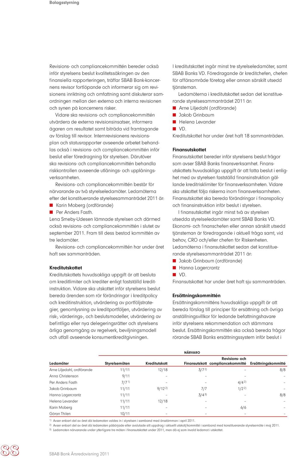 Vidare ska revisions- och compliancekommittén utvärdera de externa revisionsinsatser, informera ägaren om resultatet samt biträda vid framtagande av förslag till revisor.