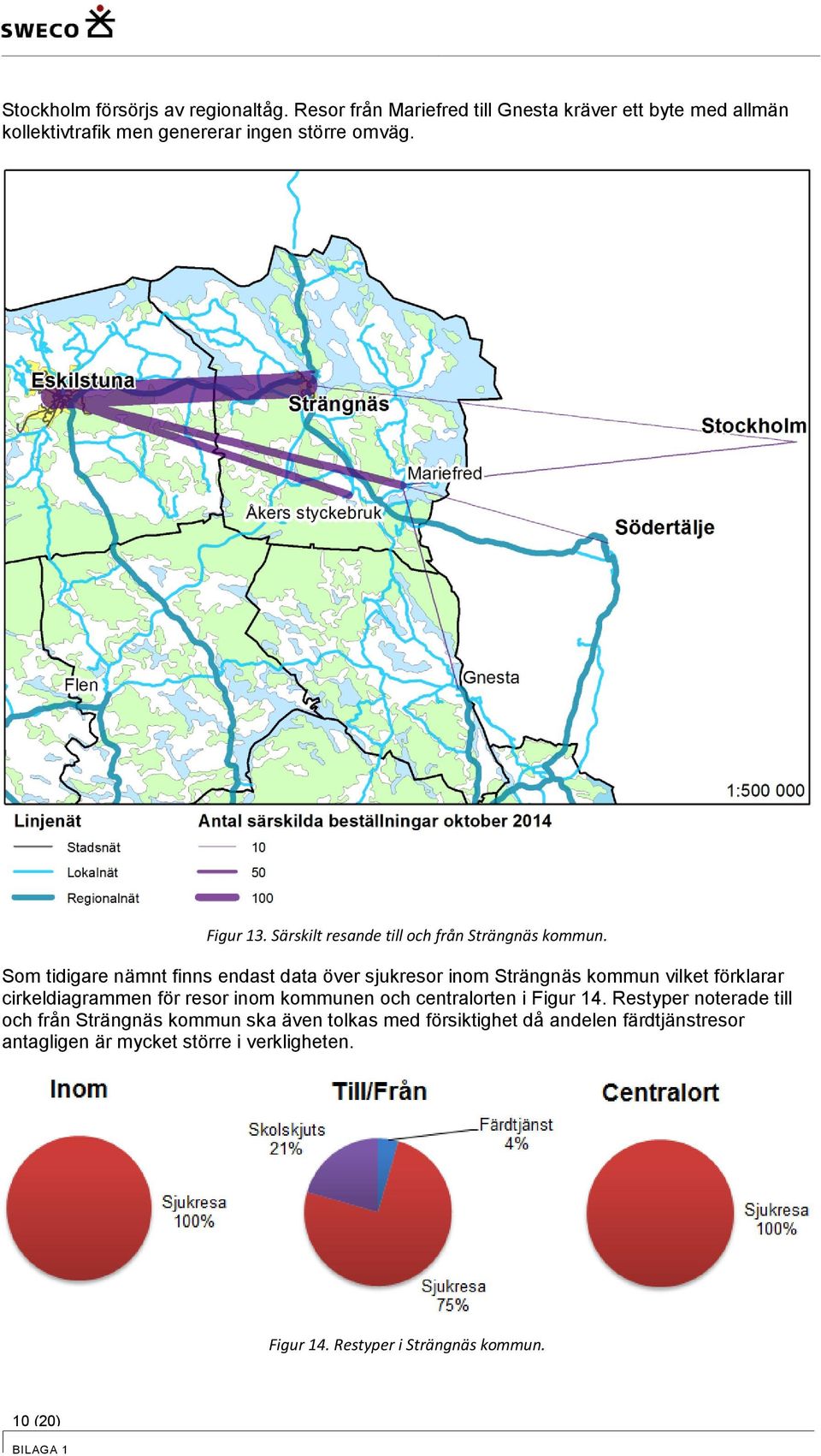 Särskilt resande till och från Strängnäs kommun.