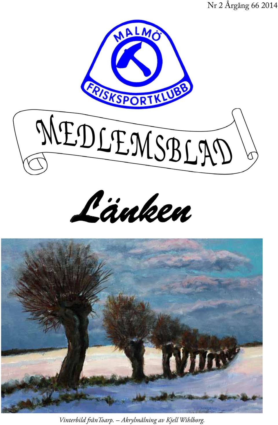 Akrylmålning av