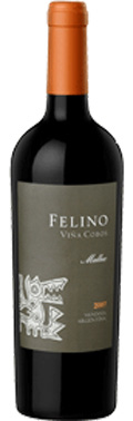 VINA COBOS FELINO MALBEC 2009 Argentina WINE & SIRITS 92P One of the years Best Argentine Malbecs (februari 2011).