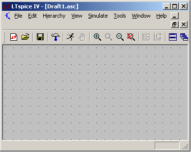 New Schematic GND Starta LTspice. File New Schematic Placera ut jord symbolen GND.